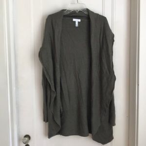 Gray oversized cardigan Nordstrom Amal